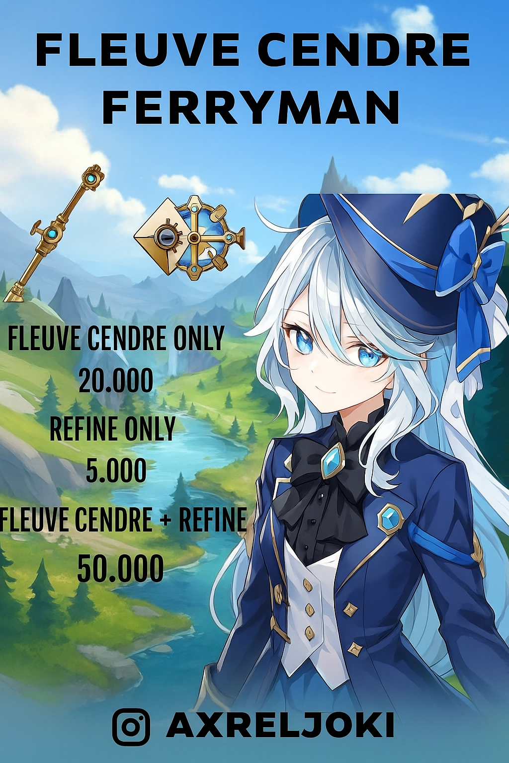 Fleuve Cendre Ferryman